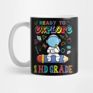 Ready to Explore 1nd Grade Astronaut Back to School Mug